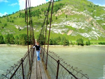 Autóval Altai-hoz