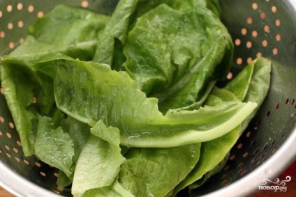 O adevărată salată de Cezar - o rețetă pas cu pas cu o fotografie pe