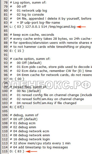 Configurarea partajării cardului în caseta openbox s6 hd pvr