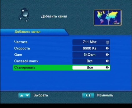 Configurarea prefixului globo 5100, a cablului TV și a televizorului digital Togliatti