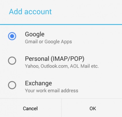 A gmail Android verziójának frissítése lehetővé teszi a fiókcseréhez való kötődést
