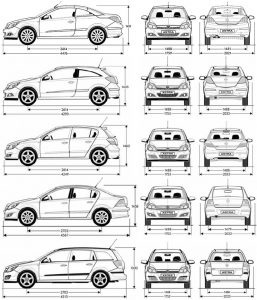 Opel astra h specifici