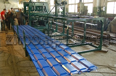 Cu privire la tehnologia de producție și profilare a tabla de metal