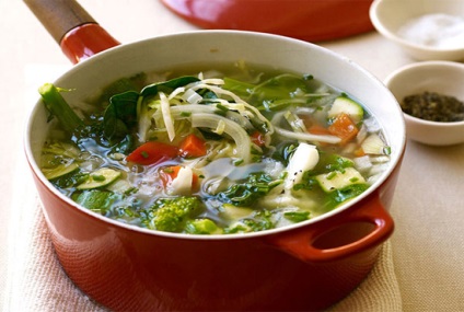 Supa de legume pentru reteta de slabire, supa de legume si supa