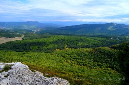 O excursie la mangup-kale și vederi de pe platou, o călătorie cu Tatyana Vyotka