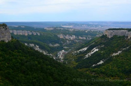 O excursie la mangup-kale și vederi de pe platou, o călătorie cu Tatyana Vyotka