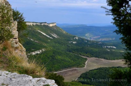 O excursie la mangup-kale și vederi de pe platou, o călătorie cu Tatyana Vyotka