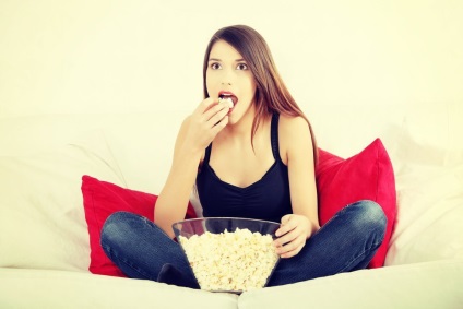 Popcorn este de sănătate și pierdere în greutate
