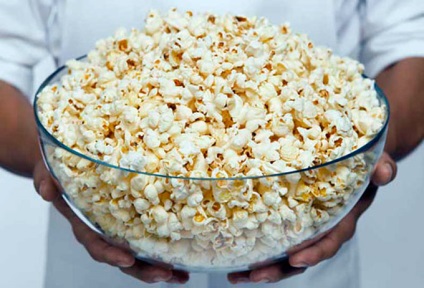 Popcorn pe o dieta