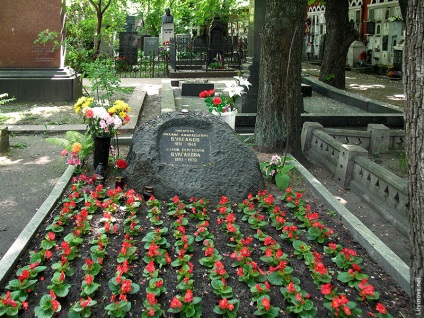 Ultimul adăpost al mormântului lui Mikhail Bulgakov