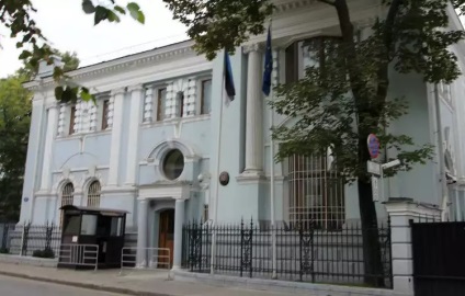 Ambasada estoniei pe site-ul oficial al moscovitei