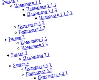 Construirea unui arbore de categorii pe php