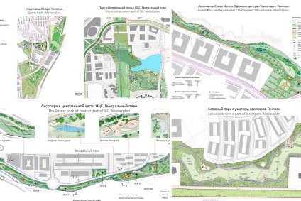 Proiectul de design peisagistic al Skolkovo