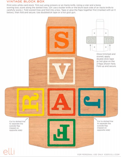 Cuburi de jucarii pentru copii din anul cu litere amelica