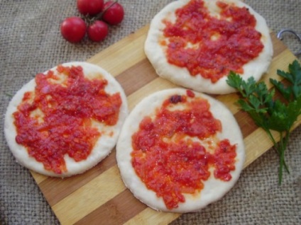 A mini pizza receptje otthon, kanál-sütemény receptek és ételek