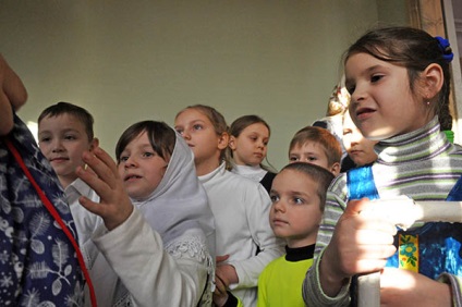 Rostov vechi credincioșii au întâlnit Crăciunul