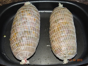 Rolls snack csirke- és pulyka receptből fotókkal