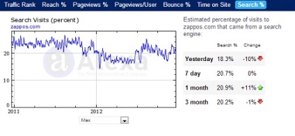 Seo - strategia lui zappos