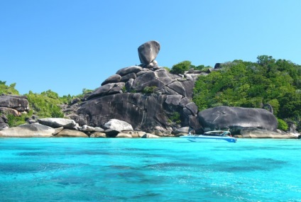 Insulele Similan lângă Phuket unde sunt situate, fotografie