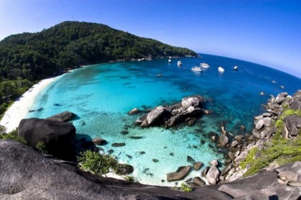 Insulele Similan lângă Phuket unde sunt situate, fotografie