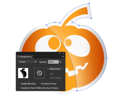 Creați autocolant vector - dovleac pentru Halloween în Adobe Illustrator - rboom