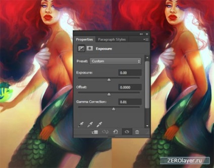 Creați o sirenă Ariel în Photoshop - lecții de Photoshop, tutoriale photoshop, perii photoshop, perii photoshop