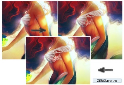 Creați o sirenă Ariel în Photoshop - lecții de Photoshop, tutoriale photoshop, perii photoshop, perii photoshop