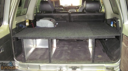 Dulap pentru paturi Nissan Y61 (înălțime medie, diferite tipuri de umplere)