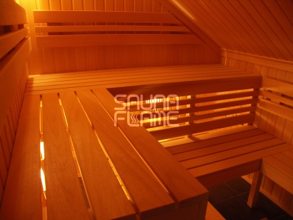 Construcția unei saune într-o casă turn-key - discuții, saunaflame