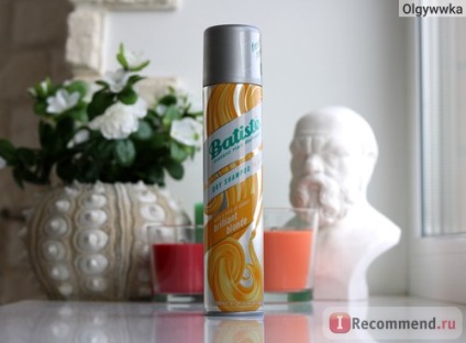 Șampon uscat pentru șampon batiste uscat și blond strălucitor - 