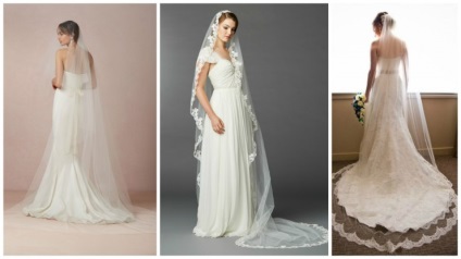 Voal de nunta - 81 fotografii de diferite moda si stiluri clasice