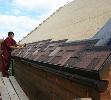 Tehnologie de stabilire a vârfurilor acoperișului moale, portal de construcție