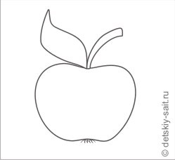 Învățați să desenați un măr, ridiche - un site de jocuri pentru copii