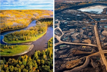 În Canada, nisipurile petroliere ard