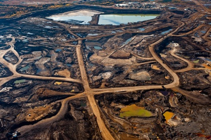 În Canada, nisipurile petroliere ard
