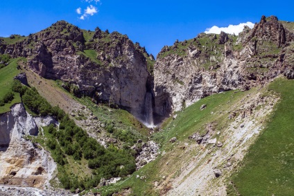 Cascada Sultanului - fotografie, descriere, cum se obține