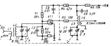 Circuitele de intrare și turul receptorului