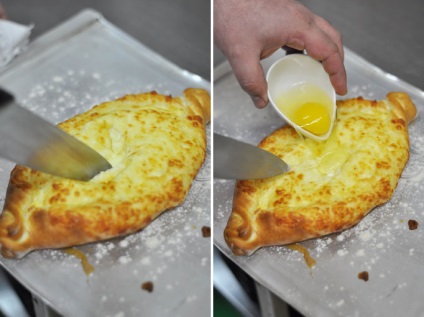 Khachapuri Adjara clasă de master - bucătărie pentru copii