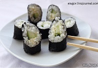 Hosomaki vagy kappa-maki, finom és egyszerű recept