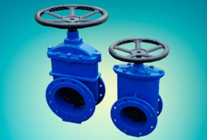 Gate valve cu flansa si indicatori de caracterizare