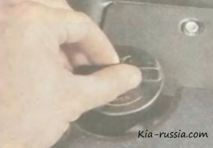 Înlocuirea filtrului de ulei și ulei pe scaun - totul despre mașinile kia, kia