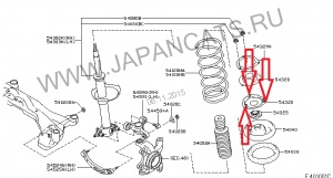 Înlocuirea suportului de direcție nissan primera p12, repararea suspensiilor și suspensiilor