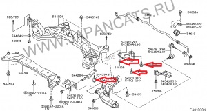 Înlocuirea suportului de direcție nissan primera p12, repararea suspensiilor și suspensiilor