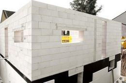 Constructii de case din beton celular (beton) Construcția unei case din beton celular
