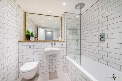 100 Legjobb ötletek a modern galériás fürdőszoba kialakításához a fotón