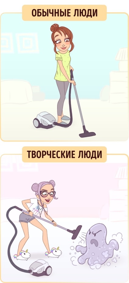 10 Ilustrații despre modul în care lumea vede oameni creativi