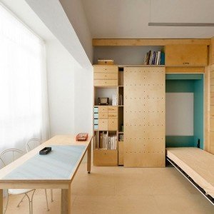 4 moduri de a organiza spațiul unui apartament mic