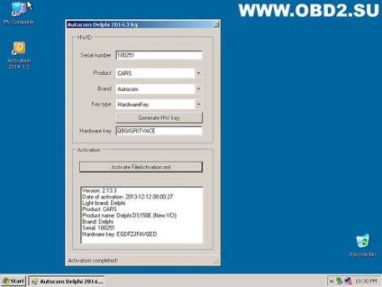 Activator autocom 2014