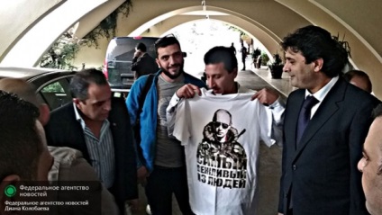 Al-jundi din Siria adoră pe ruși și îl cheamă pe președintele 