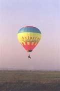 Aviatron, zbor de balon